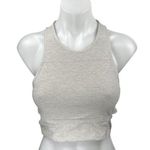 Outdoor Voices  Tan Sleeveless Racerback Cami Camisole Activewear Crop Tank Top S Photo 0