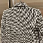 ANINE BING ππ Fishbone Blazer ~ Wool Blend Black & Off-White Print XS Photo 14