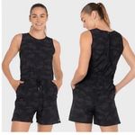 Kyodan Outdoor Black/Green Camo Romper Size Medium Photo 1