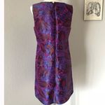 J.Crew  Sleeveless Floral Print Jacquard Shift Dress in Midnight 0 Photo 3