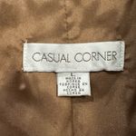 Casual Corner Corduroy/Faux Suede Quilted barn chore cabin core jacket size L Brown Size L Photo 9
