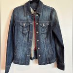 Tommy Hilfiger fitted dark denim jacket small Photo 1