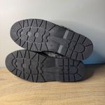 Sporto  Jasmine 2 Black Suede Faux Fur Lined Slippers Women M Indoor Outdoor Cozy Photo 5