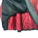 J. Crew Accordion Pleat Faux Leather Midi Skirt A Photo 3