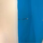 FIGS M Yola Scrub Aqua Blue Cargo Pants PO Color 1773 Green Size M Photo 2