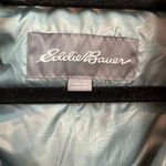 Eddie Bauer Smokey Teal Goose Down Quilted Puffer Vest Zip Pockets Size Small S Photo 6