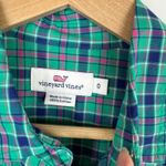 Vineyard Vines  Womens‎ Multicolor Plaid Button Down Shirt Sz 0 Preppy Layering Photo 5