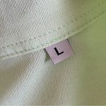 OLIVER RIDLEY | Lime Green Sleeveless Quarter Zip Golf Shirt Sz L Size L Photo 5