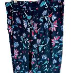 BBJ Los Angeles Floral Wide Leg Pants Women’s Size Large Boho Chic Maxi Comfort Photo 8