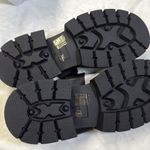 Truffle Collection  Y2K chunky strap sandals in black- Size 41 Photo 7