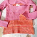 3.1 Phillip Lim Sweetheart Ribbed Knit Top Bubblegum Size Small Photo 6