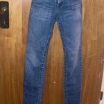 True Religion Blue World Tour Low Rose Skinny Jeans Y2K Size 27 Photo 0