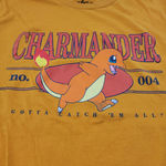 Pokémon Shirt Size Large Pokemon Charmander Gotta Catch 'Em Them All Graphic Tee Unisex T-shirt Photo 3
