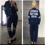 London, New York & Berlin Two Piece Set Size M Photo 1