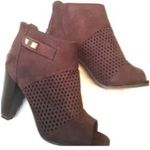 Cato ✨ Brown Peep Toe Booties✨ Photo 1