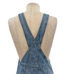 Free People Louise Denim Skirtall Overall Dress Medium Wash Blue Size 0 Photo 9