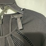 BCBGMAXAZRIA Black Short Sleeve Romper Photo 7