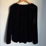 Faherty  Naomi or Genevieve Stretch Silk Velvet Top Medium Photo 2