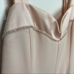 Vintage Pink Rhinestone Formal Long Dress Size 10 Photo 5