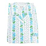 Vintage Wendy Lee White Blue Green Floral Pajama Set Sz M Size M Photo 8