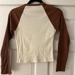Full Tilt  Brown and Cream Nashville Graphic Baby Tee Photo 3