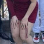 Macy's One Shoulder Red Dress Photo 1