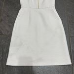 J.Crew  White Sheath Portfolio Dress Structured Textured Office Business 00P Photo 2