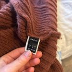 SheIn brown knit sweater Photo 2