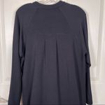 CAbi Black Gala Vneck Sweatshirt Style 3415 Sz S Photo 7