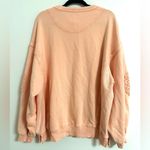 Aerie  Keep It Light Crochet Crew Neck Sweatshirt Small Photo 2
