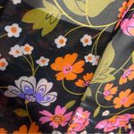 CAbi Mingle Kimono style #6252 with pockets S Floral Long Sleeve Dress Photo 5