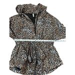 Free People Run Wild Hooded Jacket in Leopard Sz Small Photo 11