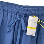 CeCe  High Waisted Wide Leg Blue Palazzo Pants New Size Medium Photo 2