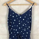 Levi's Navy Blue Star Printed Romper NWT Large Photo 9