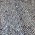 Chico's  Metallic Knit Sweater Vest Womens 2 Beige Sparkle Casual Work Neutral Photo 6