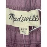 Madewell Pull on Crepe Cropped Mauve Pants Photo 1