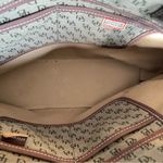 Dooney & Bourke Vintage Monogram Tassel Tote Tulip Tassel Large Green & brown Photo 8