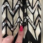 BCBG MAX AZRIA A-Line Sequin Chevron Skirt Photo 11