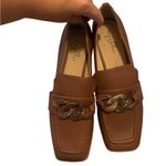 Naked Feet Leather Privy Platform loafer size 10 NWOT Brown Photo 3