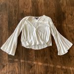 Forever 21 Contemporary Blouse White Size M Photo 2