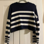 Sincerely Jules striped cropped sweater Photo 0