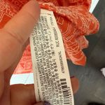 ZARA Women’s XL Orange Embroidered Maxi Dress Photo 4