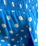 Dolan Anthropologie Left Coast Laney Polka Dot Maxi Dress in Blue and White Size L Photo 12