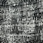 Lysse Women's Black Printed V-Neck Sleeveless Stretch Blouse Top Size Photo 2