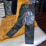 Joie Ducor Faux Leather Trousers in Black Caviar Photo 5