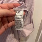 Chico's  XL 3 Linen‎ Striped Shirt Dress Button Down Embellished Casual Tunic Photo 6