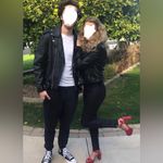 White House | Black Market WHBM Leather-Like Black Ankle Skinny Jeans Photo 9