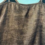 A New Day ⭐️ copper metallic v-neck spaghetti strap cami tank top size small Photo 15