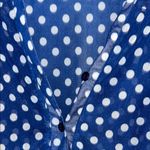 Eden & Olivia Stylish Navy Polka Dot Blouse Photo 2