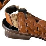 Vintage Rieker antistress sina woven leather shoe Brown Size 9 Photo 6